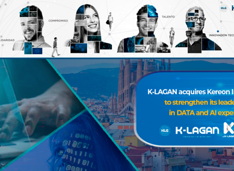 K-LAGAN adquiere Kereon Intelligence para fortalecer su liderazgo en el área de expertise de DATA e IA