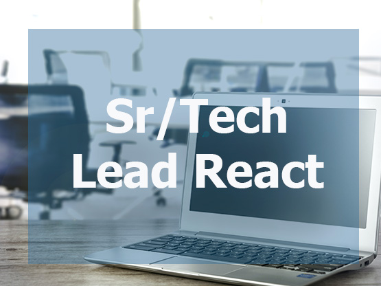 Sr/Tech Lead React
